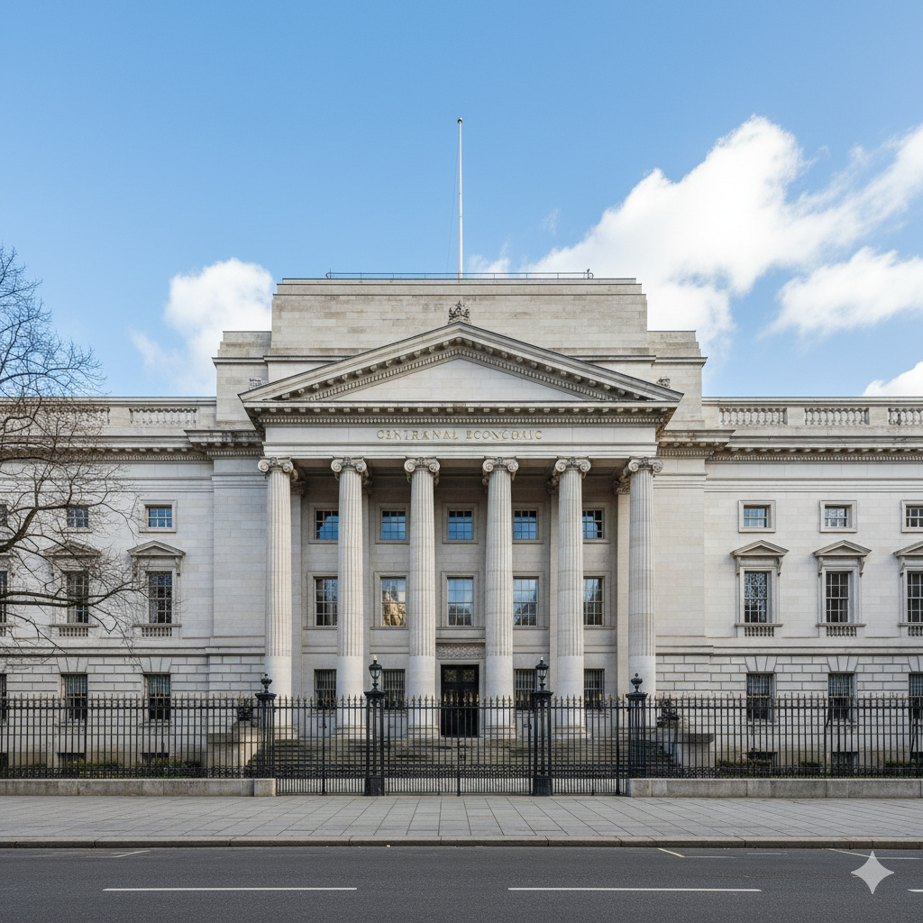 Analysis: The Structural Fault Lines in the 2026 Global Economy Institutional government building in Europe, symbolizing the policy framework shaping the 2026 global economy